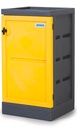 PolyStore omara za shranjevanje kislin in baz, širina 60 cm, 1 zbirni pladenj in 1 rešetka