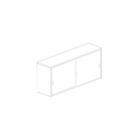 Kovinska omara z drsnimi vrati DF7109 1500x450x900 mm