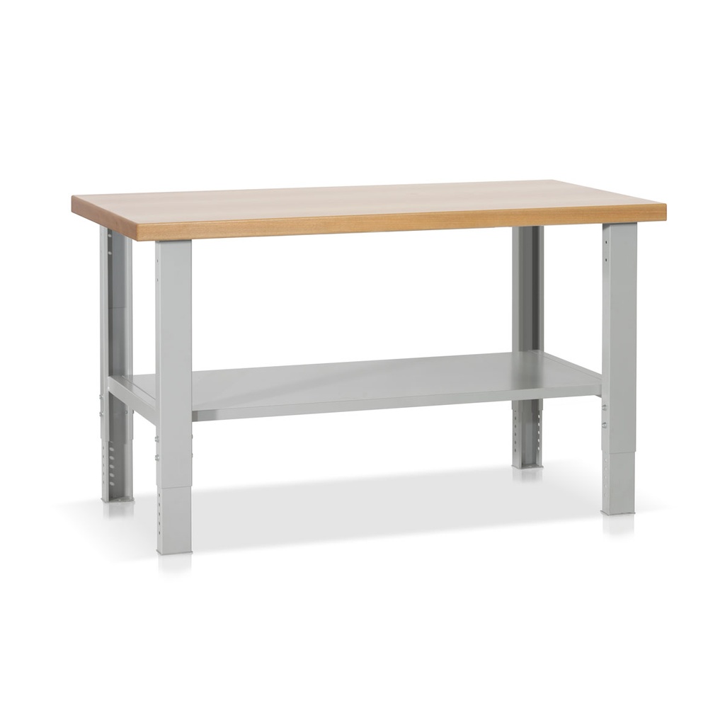 Delovna miza | nastavljiva višina 715-1090 mm | 1500x750 mm | BT500