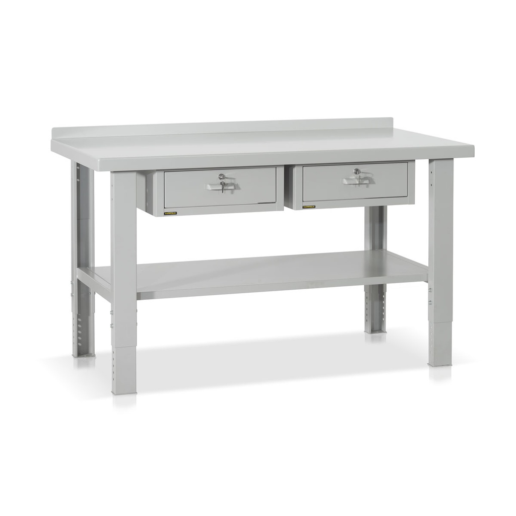 Delovna miza | nastavljiva višina 700-1075 mm | 1500x750 mm | BL502