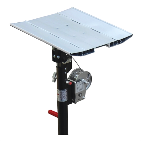 Majhna zložljiva platforma | 450 mm x 440 mm | za ročno teleskopsko dvigalo LP85 in LP100 | LP-BC07H