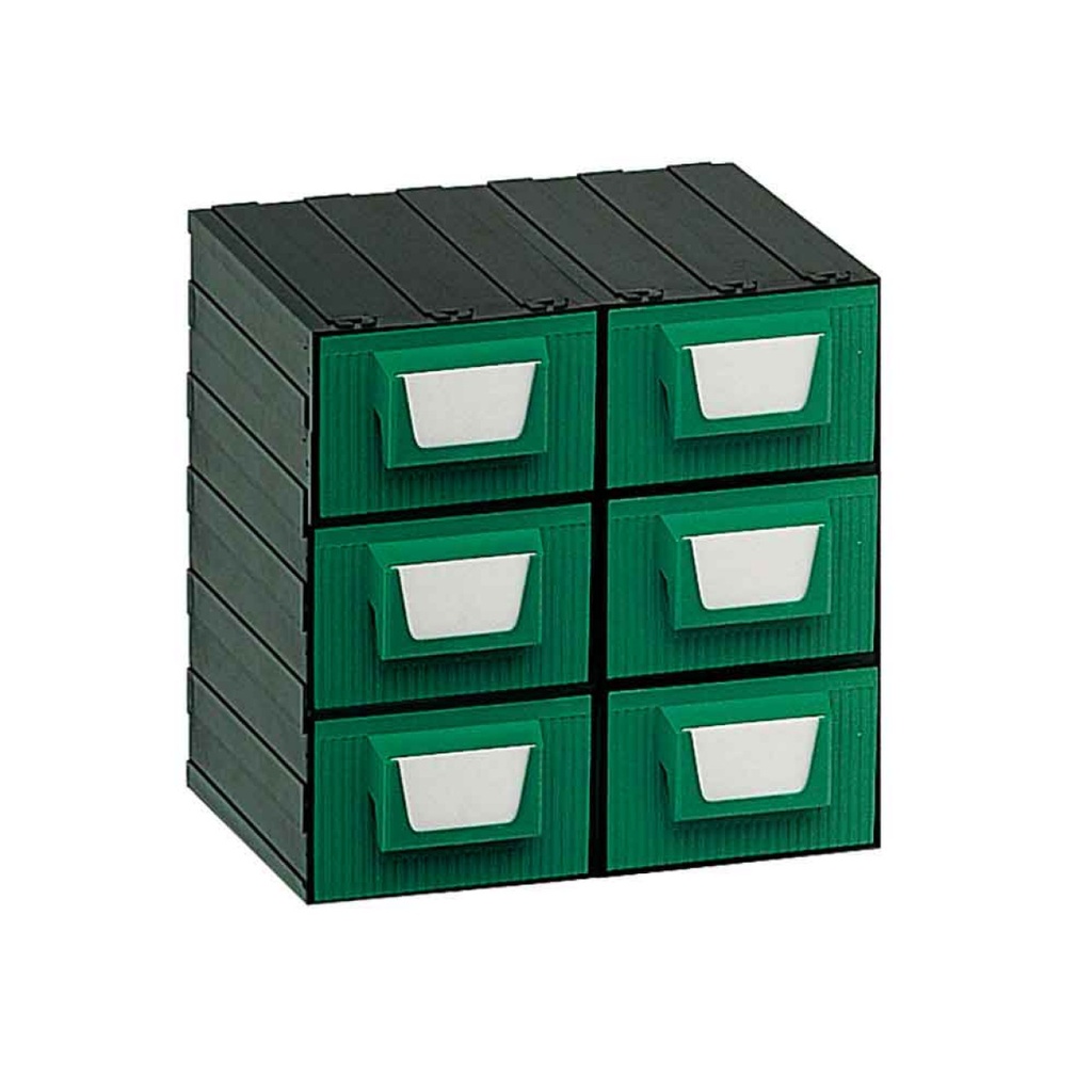 Predalnik za drobni material | 6 predalčkov | P579