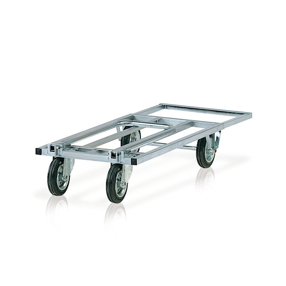 Skladiščni voziček | galvaniziran 1030-1330x530x180-910 mm | C037Z