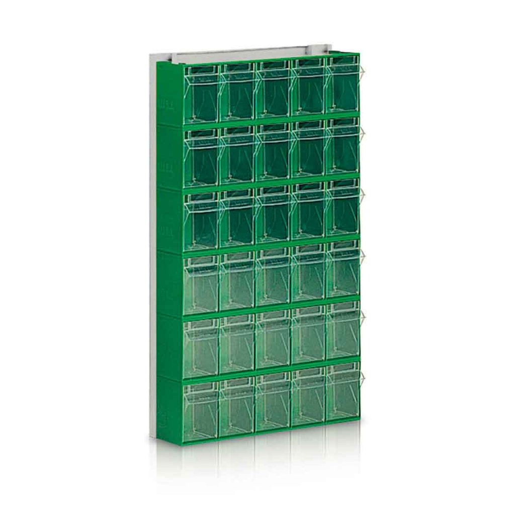 Stensko stojalo s 6 predalnimi enotami | P312G