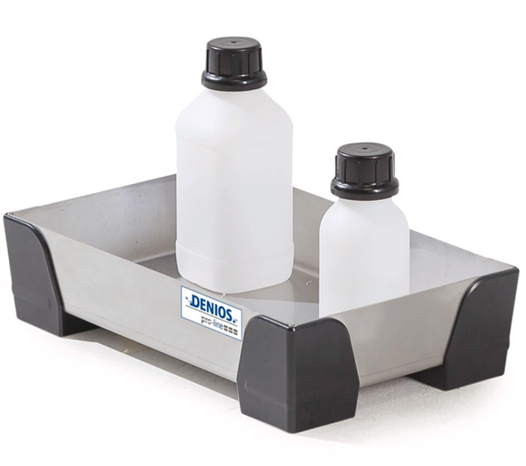 Pro-line pladenj proti razlitju za majhne posode | INOX | 5 litrov 