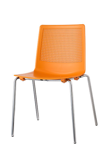 [D2544/AR] Jedilniški stol ASTRA | oranžen