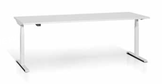 Ergonomska pisarniška miza z električnim dvigovanjem višine | Nastavljiva višina od 585 mm do 1235 mm | D5133