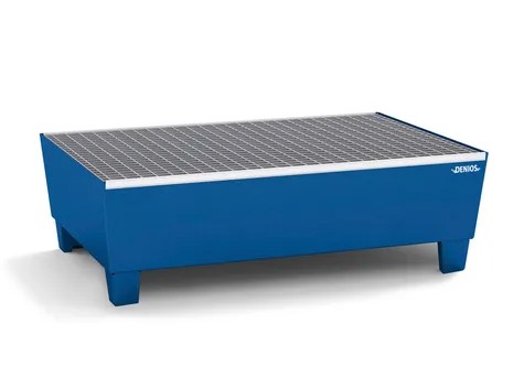 [328431] Lovilna- prestrezna posoda iz jekla za 2 sod | pocinkana rešetka