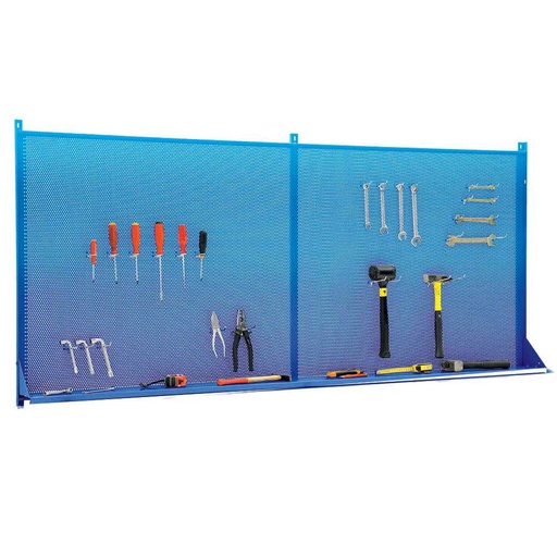 Panel za orodje s polico | 2000x140x850 mm | 0386