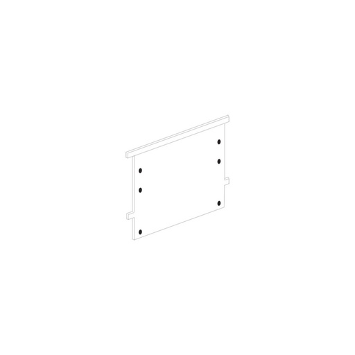 [D7246] Prečni kovinski delilnik za omare | 360x300 mm | D7246