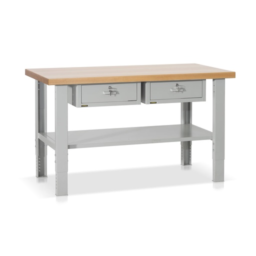 [BT502] Delovna miza | nastavljiva višina 715-1090 mm | 1500x750 mm | BT502