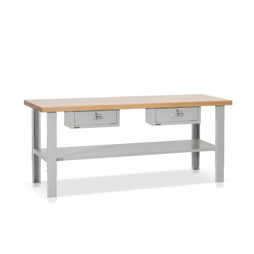 [BT504] Delovna miza | nastavljiva višina 715-1090 mm | 2000x750 mm | BT504