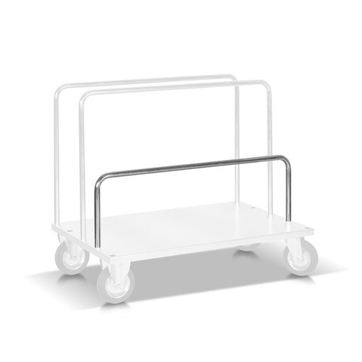 [C1360] Nizek jekleni nosilec za platformni transportni voziček za plošče | C1360