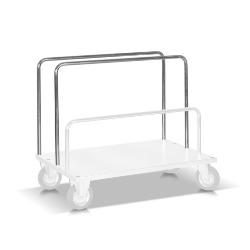 [C1361] Visok jekleni nosilec za platformni transportni voziček za plošče | C1361